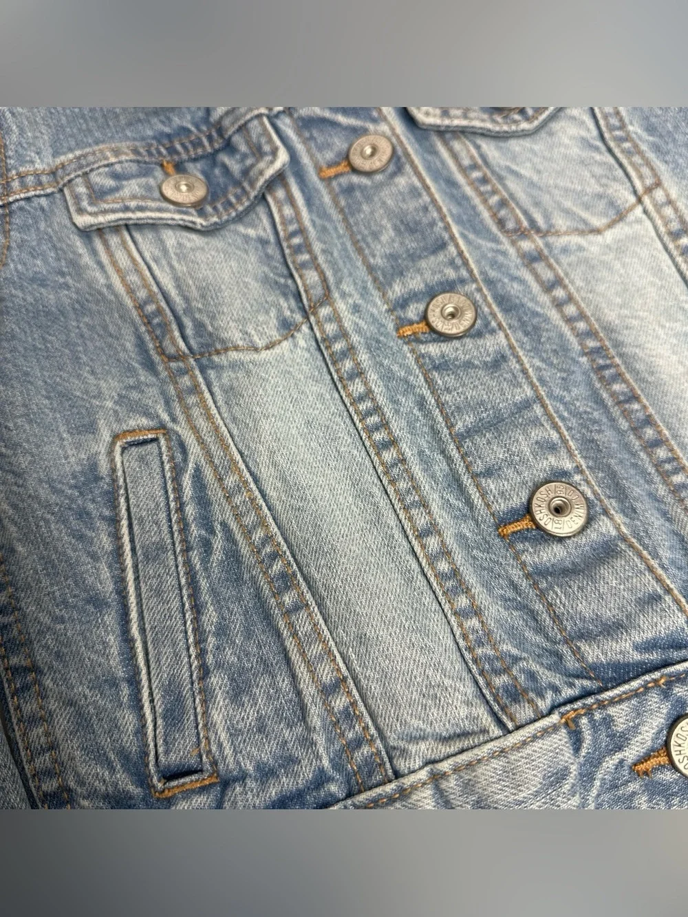 OshKosh B’gosh Girls Denim Jean Jacket Size 5/5A
